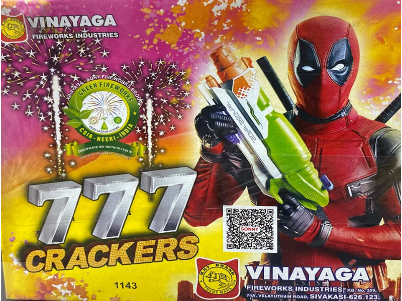 777 Crackers 5-Pcs