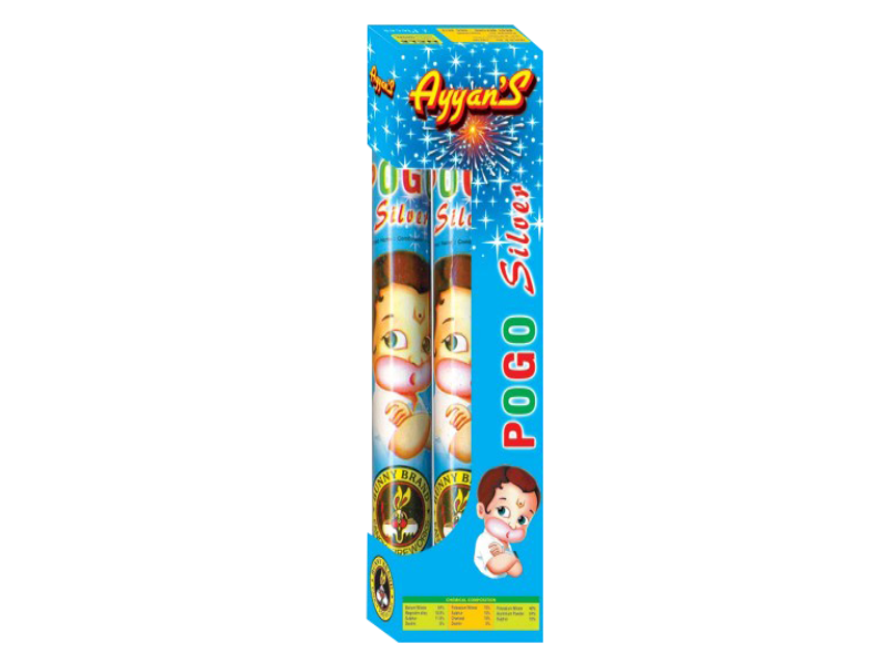 Pogo Silver 2 Pcs