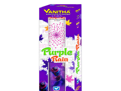 Purple Rain 1-Pcs 5" Aerial Sky Shot Shell