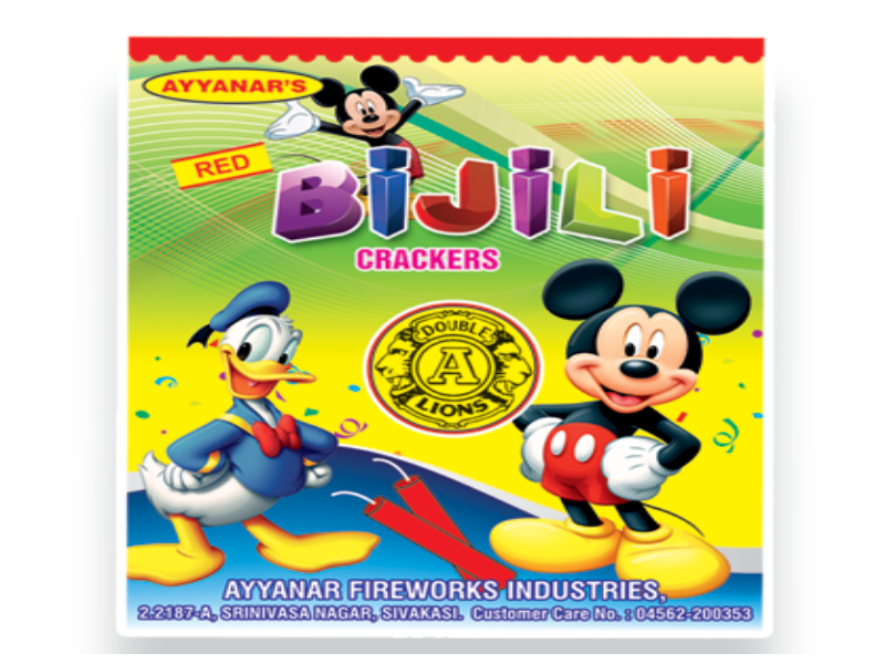 Red Bijili Loose Crackers