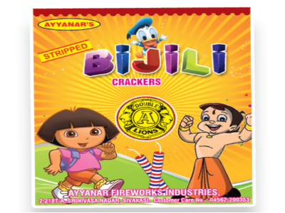 Strpped Bijili Loose Crackers